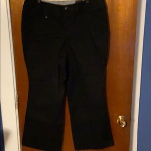 Lane Bryant black slacks